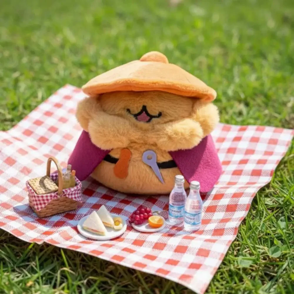 Flea-Form Sherma Plush Doll｜Round Chubby Sitting Toy Inspired by Silksong｜10Cm